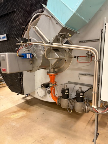 1468038-6 Ångpanna med industribrännare - Ång-Janne GTP Å12 -1993