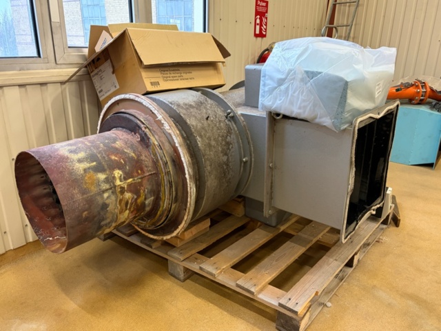 1468039-6 Ångpanna med industribrännare - Ång-Janne GTP Å12 -1993