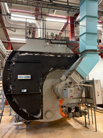 1468040-2 Ångpanna med industribrännare - Ång-Janne GTP Å12 -1993