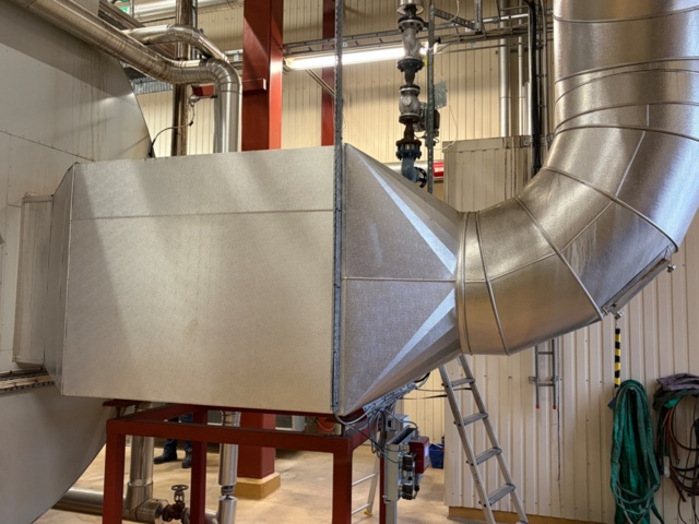 1468040-13 Ångpanna med industribrännare - Ång-Janne GTP Å12 -1993