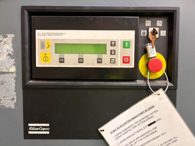 1468042-4 Industriluftkompressor - Atlas Copco GA 200 W -1999