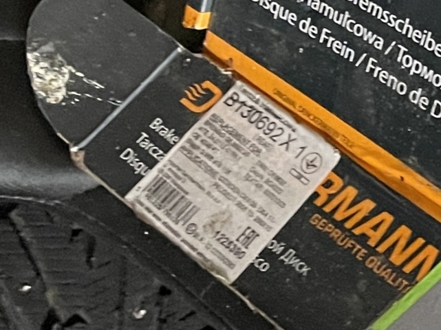 1426604-2 Brake discs 2 pcs - B130692X 1