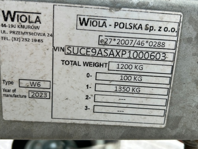 1368059-10 Trailer - Wiola W6