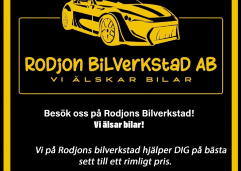 Rodjon bilverkstad AB i konkurs
