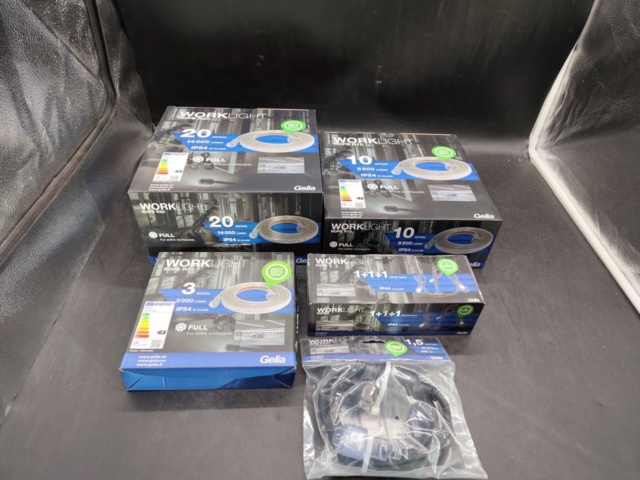 1487382-1 Worklight LED ropes, 3 pcs - Gelia, Worklight Rope, IP54, various lengths