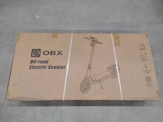 1490672-2 Elsparkcykel – OBX, Off-road, 750W, 50 km räckvidd