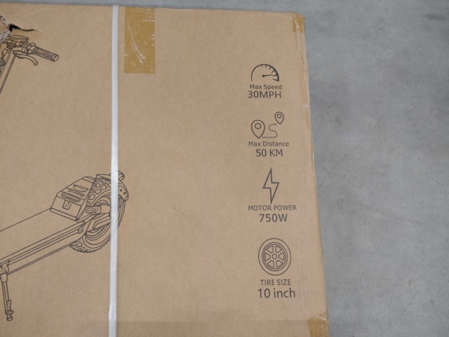 1490672-5 Elsparkcykel – OBX, Off-road, 750W, 50 km räckvidd