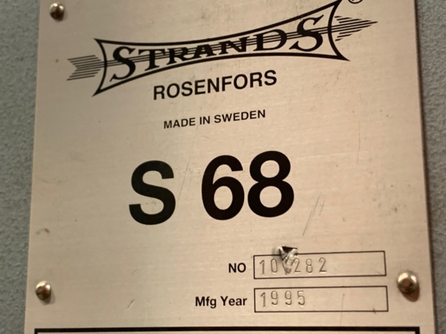 1416800-11 Column drilling machine Strands S 68. 1995