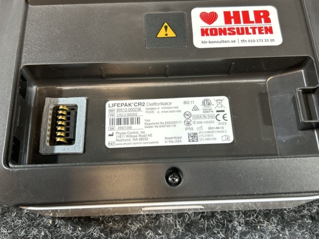 1457516-3 Defibrillator - Physio-Control LIFEPAK CR2