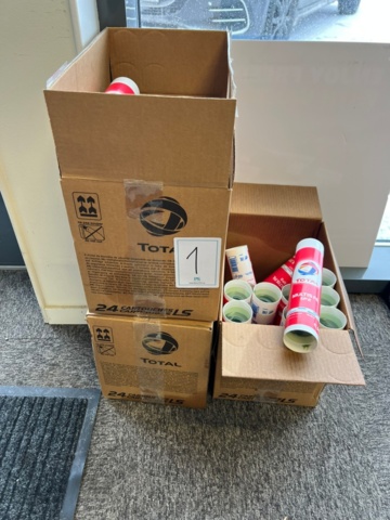 1490001-1 Grease cartridges TOTAL approx. 60 pcs.