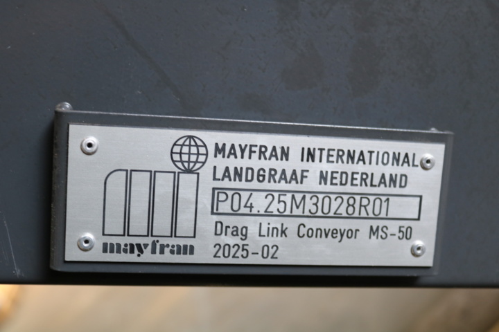 1416802-9 Metal Chip Conveyor Mayfran MS 50.