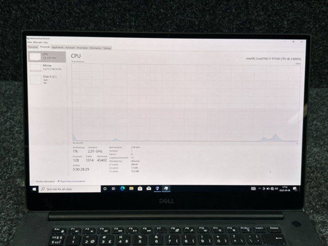 1457518-4 Laptop - Dell XPS 15 7590 - i7/16GB