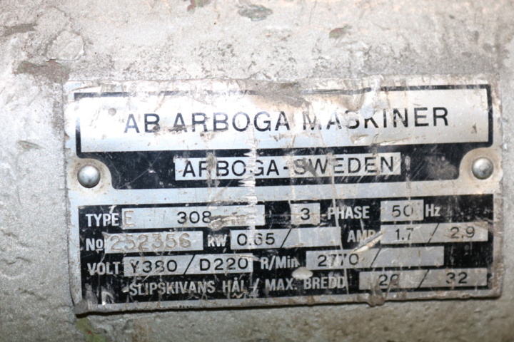 1416804-4 Pillar grinder & belt grinder Arboga E 308