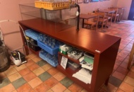 1384743 Cash desk approx. 201x60x89 cm