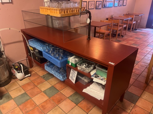 1384743-1 Cash desk approx. 201x60x89 cm