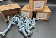 1490956 Hexagon head screw, 100 pcs - ISO 4017 M20x40, 8.8, zinc plated