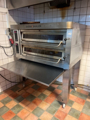 1384748-2 Double pizza oven - Sveba Dahlen