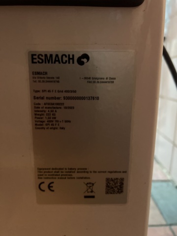 1384749-7 Dough mixer - Esmach SPI 45 FE -2023