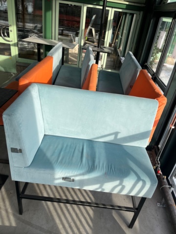 1404680-6 Restaurant furniture – Tables, bar stools and sofas