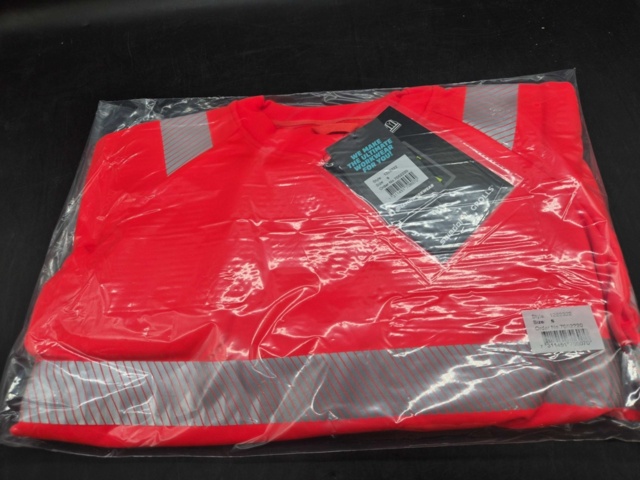 1491051-2 Varselsweatshirt, 10 st - Gesto, EN ISO 20471 klass 2, reflexdetaljer, stl S
