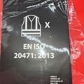 1491051-5 Varselsweatshirt, 10 st - Gesto, EN ISO 20471 klass 2, reflexdetaljer, stl S