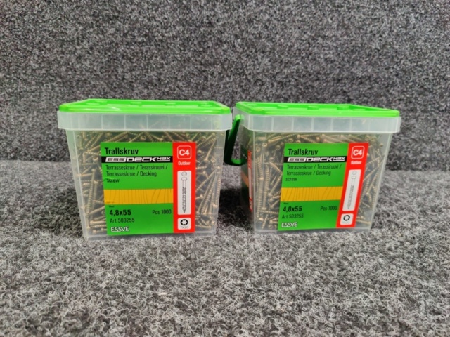 1489474-1 About 2000 pcs Trall screw 4.8x55mm, Essve