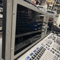 1486329-8 Light table with dual displays and case - Martin M6 Controller