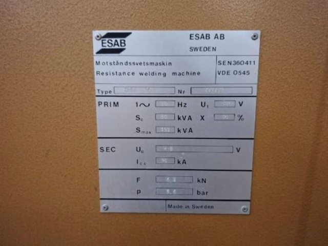 1491147-2 Punktsvets ESAB ZPFB-145