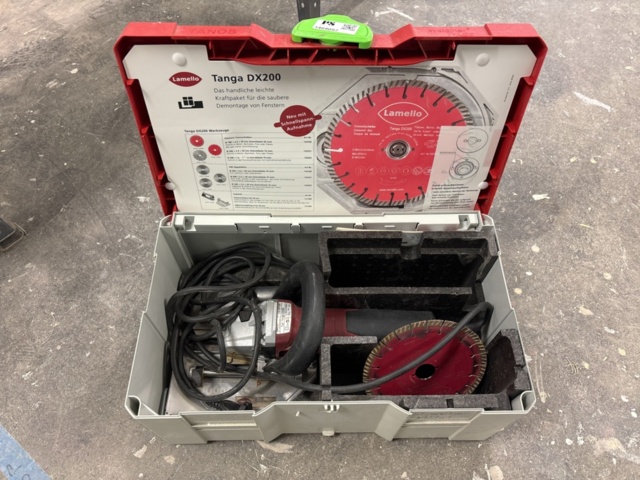 1469097-1 Window saw with accessories - Lamello Tanga DX200 -2018