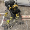 1469098-1 Collection of construction machines and tools - DeWalt, Ryobi and others