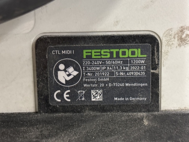 1469102-6 Industrial vacuum cleaner - Festool CTL Midi I -2022