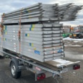 1455016-3 Scaffolding trailer with frame scaffolding parts - Monzon / Tysse