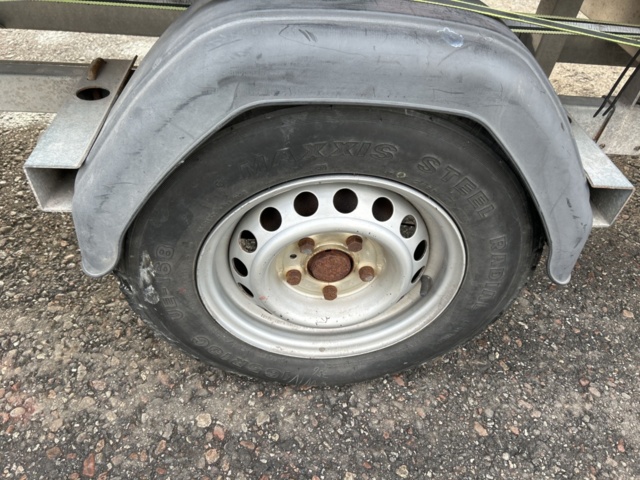 1455016-16 Scaffolding trailer with frame scaffolding parts - Monzon / Tysse