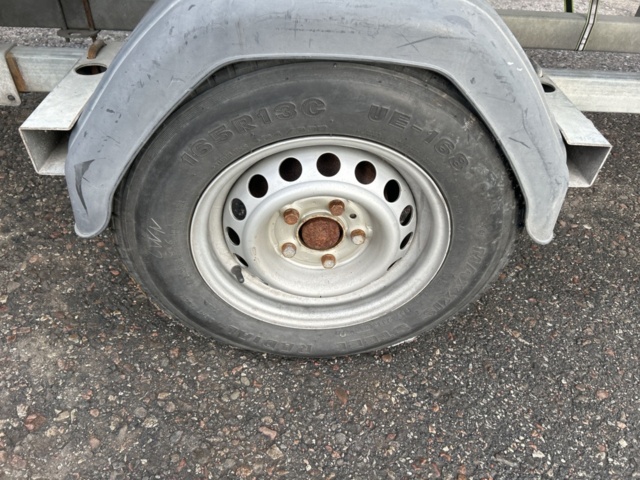 1455016-24 Scaffolding trailer with frame scaffolding parts - Monzon / Tysse