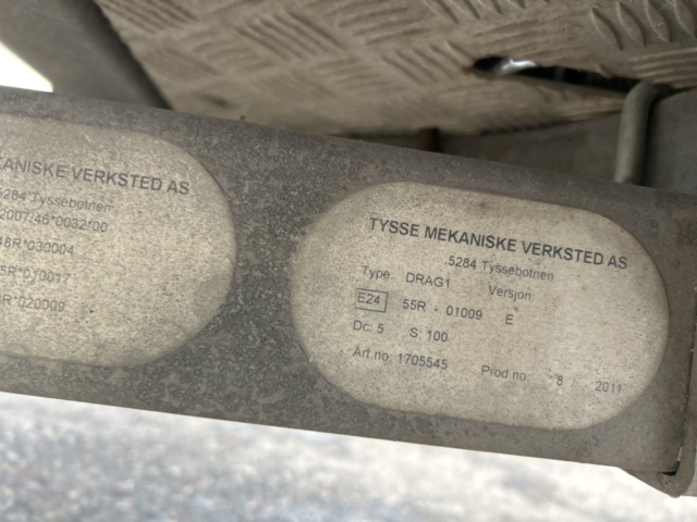 1455016-30 Scaffolding trailer with frame scaffolding parts - Monzon / Tysse