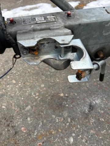 1455016-9 Scaffolding trailer with frame scaffolding parts - Monzon / Tysse