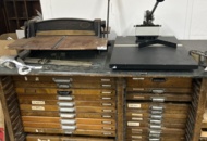 1491780 Manual cutting machine / guillotine & Embossing press / die cutting press / letterpress