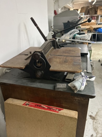 1491780-5 Manual cutting machine / guillotine & Embossing press / die cutting press / letterpress