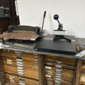 1491780-7 Manual cutting machine / guillotine & Embossing press / die cutting press / letterpress