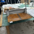 1491782-1 Manual table guillotine / paper cutter