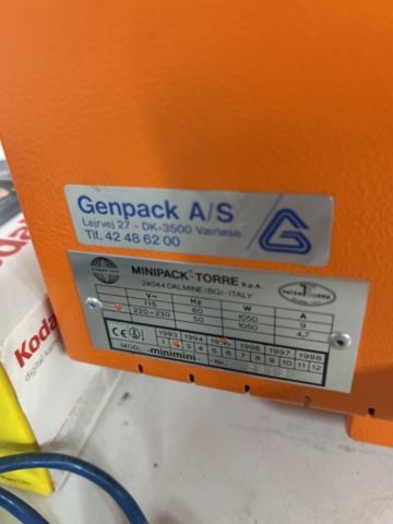1491783-8 Shrink film machine / packaging machine - Minipack-Torre