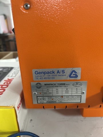 1491783-11 Shrink film machine / packaging machine - Minipack-Torre