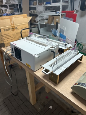 1491784-2 Electric punching machine for wire binding - Renz DTP 340 M