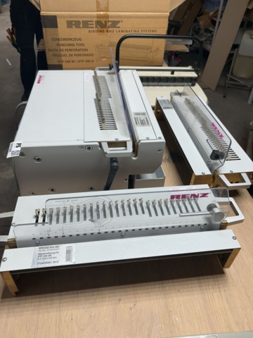 1491784-5 Electric punching machine for wire binding - Renz DTP 340 M