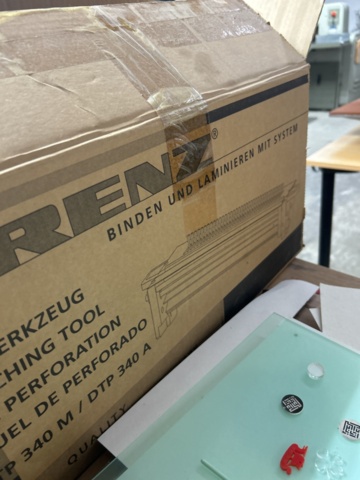 1491784-12 Electric punching machine for wire binding - Renz DTP 340 M