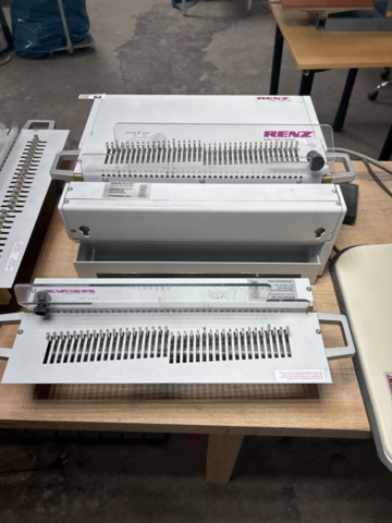 1491784-13 Electric punching machine for wire binding - Renz DTP 340 M