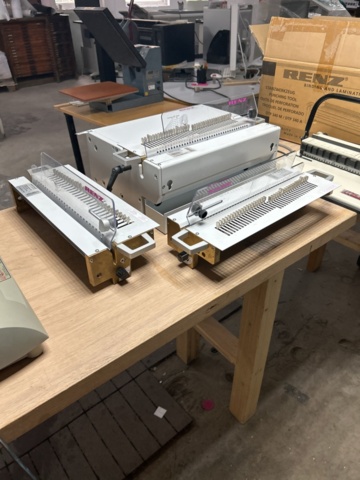 1491784-15 Electric punching machine for wire binding - Renz DTP 340 M