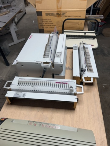 1491784-17 Electric punching machine for wire binding - Renz DTP 340 M