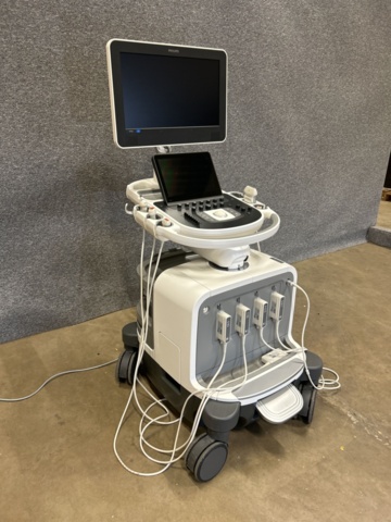 1453381-3 Ultrasound machine with probes and accessories - Philips EPIQ 7 -2015