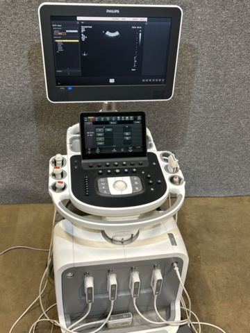 1453381-22 Ultrasound machine with probes and accessories - Philips EPIQ 7 -2015